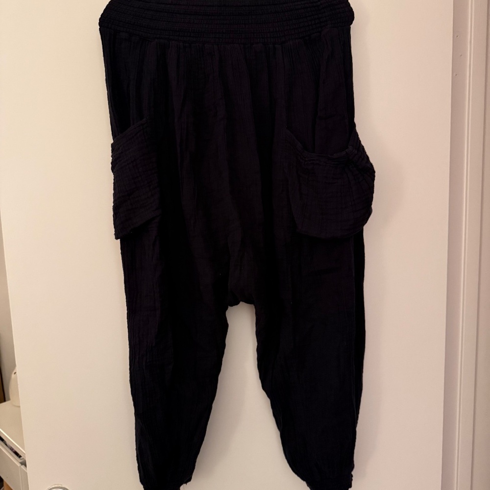 Free People Boho cargo joggers